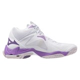 Mizuno WAVE LIGHTNING Z8 MID (W) Кроссовки волейбольные женские Белый/Фиолетовый - фото 295418 Mizuno WAVE LIGHTNING Z8 MID (W) Кроссовки волейбольные женские Белый/Фиолетовый - фото 295418