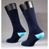 Nordski COMFORT BLACK/BLUE Термоноски Темно-синий/Голубой - фото 295647