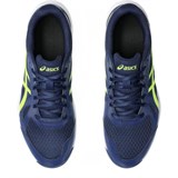 Asics UPCOURT 6 Кроссовки волейбольные Темно-синий/Желтый - фото 295722