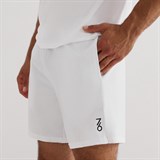 7/6 MIRAN SHORTS "WHITE/BLACK" Шорты теннисные Белый/Черный - фото 295823