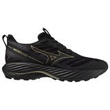 Mizuno WAVE RIDER GTX 2 Кроссовки беговые Черный/Золотой - фото 295841