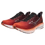 Mizuno WAVE RIDER 28 "AMSTERDAM 2024" Кроссовки беговые Оранжевый/Черный - фото 295853