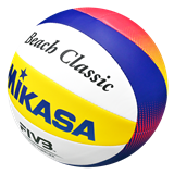 Mikasa BV1.550C Мяч для пляжного волейбола сувенирный - фото 295872