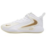 Nike ZOOM HYPERSET 2 Кроссовки волейбольные Белый/Золотой - фото 295959
