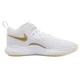 Nike ZOOM HYPERSET 2 Кроссовки волейбольные Белый/Золотой - фото 295960