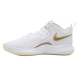 Nike ZOOM HYPERSET 2 Кроссовки волейбольные Белый/Золотой - фото 295961