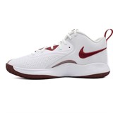 Nike ZOOM HYPERSET 2 Кроссовки волейбольные Белый/Красный - фото 295984