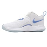 Nike ZOOM HYPERSET 2 Кроссовки волейбольные Белый/Голубой - фото 296001