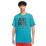 Nike SPORTSWEAR VERBIAGE T-SHIRT JDI DUSTY CACTUS Футболка спортивная Голубой - фото 296453
