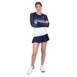 Bidi Badu CREW GRADIANT (W) Футболка теннисная с длинным рукавом женская Темно-синий/Белый - фото 296514