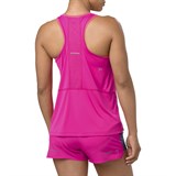 Asics LOOSE TANK (W) Майка беговая женская Ярко-розовый - фото 296565