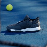 Adidas UBERSONIC 4 Кроссовки теннисные детские Черный/Белый - фото 296594