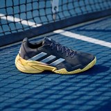 Adidas BARRICADE 13 Кроссовки теннисные Черный/Желтый - фото 296600