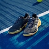 Adidas BARRICADE 13 (W) Кроссовки теннисные женские Черный/Желтый - фото 296661