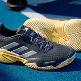 Adidas BARRICADE 13 (W) Кроссовки теннисные женские Черный/Желтый - фото 296667
