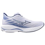 Mizuno WAVE RIDER 28 Кроссовки беговые Белый/Темно-синий - фото 296816
