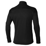 Mizuno HYBRID LONGSLEEVE T-SHIRT "BLACK" Лонгслив беговой Черный - фото 296853