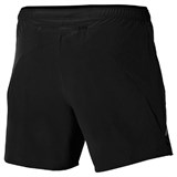 Mizuno ALPHA 5.5 SHORT "BLACK" Шорты беговые Черный - фото 296865