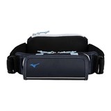 Mizuno BOTTLE WAIST POUCH "NAVY/BLUE" Сумка на пояс для бутылки Темно-синий/Синий - фото 296899