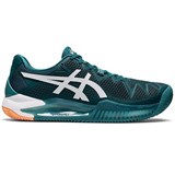 Asics GEL-RESOLUTION 8 CLAY Кроссовки теннисные Зеленый/Белый - фото 297041