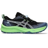 Asics GEL-TRABUCO 12 Кроссовки беговые Черный/Голубой/Зеленый - фото 297049