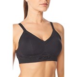 2XU NO DISTRACTION CROP (W) Топ спортивный женский Черный - фото 297290