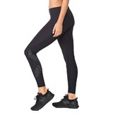 2XU MOTION MID-RISE COMPRESSION TIGHTS (W) Компрессионные тайтсы женские Черный - фото 297294