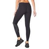 2XU MOTION MID-RISE COMPRESSION TIGHTS (W) Компрессионные тайтсы женские Черный - фото 297295