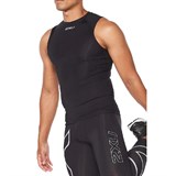 2XU CORE COMPRESSION SLEEVELESS Компрессионная майка Черный - фото 297329