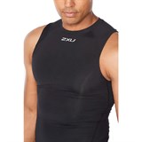 2XU CORE COMPRESSION SLEEVELESS Компрессионная майка Черный - фото 297333