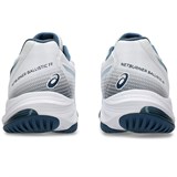 Asics NETBURNER BALLISTIC FF 3 Кроссовки волейбольные Белый/Темно-синий - фото 297350