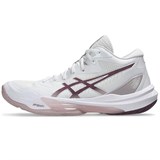 Asics SKY ELITE FF MT 3 (W) Кроссовки волейбольные женские Белый/Розовый - фото 297386