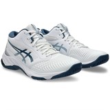 Asics NETBURNER BALLISTIC FF MT 3 Кроссовки волейбольные Белый/Темно-синий - фото 297388