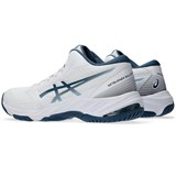 Asics NETBURNER BALLISTIC FF MT 3 Кроссовки волейбольные Белый/Темно-синий - фото 297389