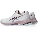 Asics NETBURNER BALLISTIC FF 3 (W) Кроссовки волейбольные женские Белый/Розовый - фото 297405