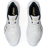 Asics SKY ELITE FF 3 Кроссовки волейбольные Белый/Черный/Золотой - фото 297433