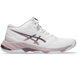 Asics NETBURNER BALLISTIC FF MT 3 (W) Кроссовки волейбольные женские Белый/Розовый - фото 297436