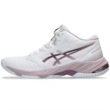Asics NETBURNER BALLISTIC FF MT 3 (W) Кроссовки волейбольные женские Белый/Розовый - фото 297443