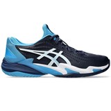 Asics COURT FF 3 "NOVAK" Кроссовки теннисные Черный/Голубой - фото 297452