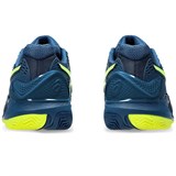 Asics GEL-RESOLUTION 9 CLAY Кроссовки теннисные Темно-синий/Салатовый - фото 297508