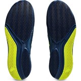Asics GEL-RESOLUTION 9 CLAY Кроссовки теннисные Темно-синий/Салатовый - фото 297510