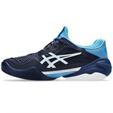 Asics COURT FF 3 "NOVAK" CLAY Кроссовки теннисные Черный/Голубой - фото 297540 Asics COURT FF 3 "NOVAK" CLAY Кроссовки теннисные Черный/Голубой - фото 297540