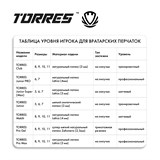 Torres PRO GEL Перчатки вратарские Черный/Красный - фото 297610