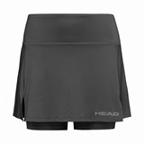 Head CLUB BASIC SKORT (W) Юбка-шорты теннисные женские Черный - фото 297965