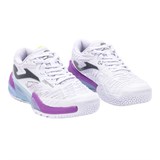 Joma ROLAND (W) Кроссовки теннисные женские Белый/Розовый - фото 298013