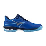 Mizuno WAVE EXCEED LIGHT 2 CC Кроссовки теннисные Синий/Белый - фото 298022