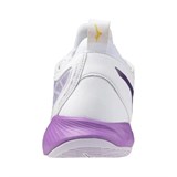 Mizuno WAVE DIMENSION (W) Кроссовки волейбольные женские Белый/Фиолетовый - фото 298028