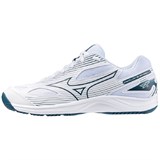 Mizuno CYCLONE SPEED 4 Кроссовки волейбольные Белый/Темно-синий - фото 298032