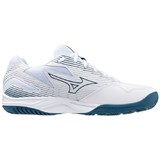 Mizuno CYCLONE SPEED 4 Кроссовки волейбольные Белый/Темно-синий - фото 298034