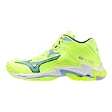 Mizuno WAVE LIGHTNING Z8 MID Кроссовки волейбольные Зеленый/Голубой - фото 298058